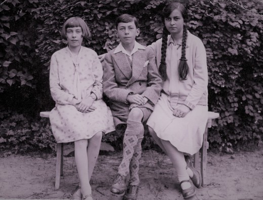 Paula, Albert en Maria Wera (v.l.n.r.)